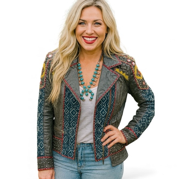 Double D Ranch heavily embellished embroidered Abenaki Jacket. Limited edition. - Picture 3 of 12